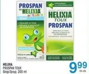 Uniprix Helixia prospan toux sirop/syrup, 200ml offer