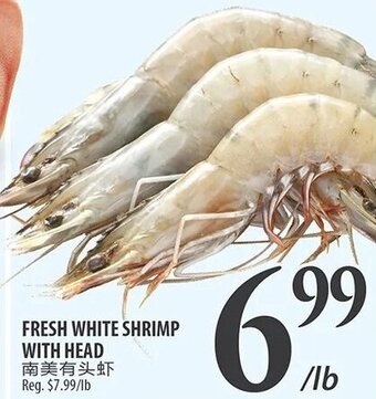 Al Premium Food Mart Fresh white shrimp with head offer