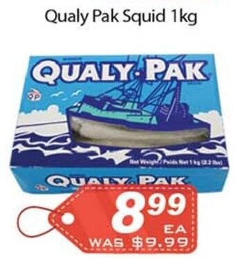 Ample Food Market Qualy pak squid 1kg offer
