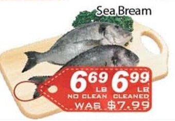 Ample Food Market Sea Bream cleaned offer