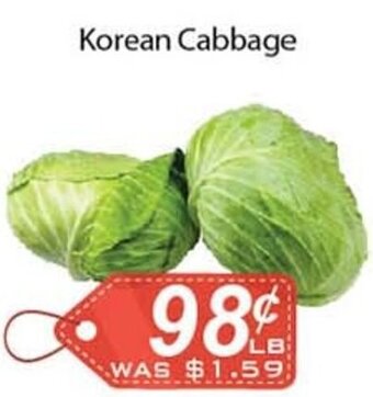 Ample Food Market Korean cabbage offer