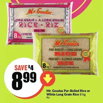 FreshCo Mr. Goudas Par-Boiled Rice offer