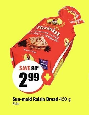 FreshCo Sun-Maid Raisin Bread offer