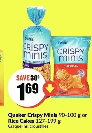 FreshCo Quaker Crispy Minis offer