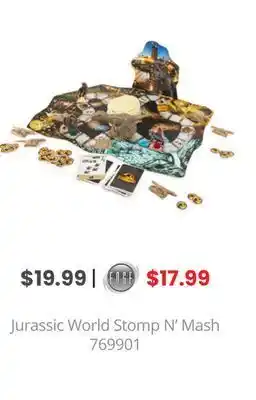 GameStop Jurassic world stomp n' mash offer
