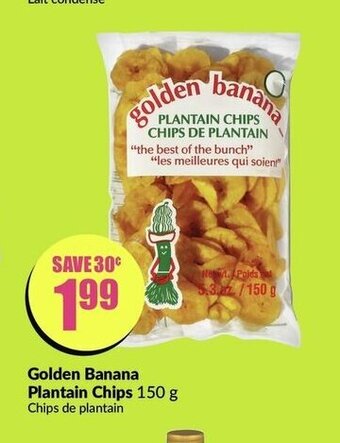 FreshCo Golden Banana Plantain Chips offer
