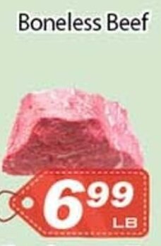 Ample Food Market Boneless beef offer