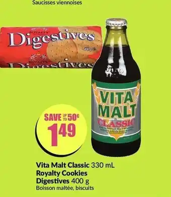 FreshCo Vita Malt Classic Royalty Cookies Digestive offer
