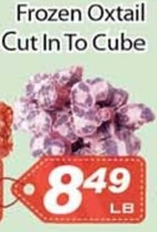 Ample Food Market Frozen oxtail cut in to cube offer