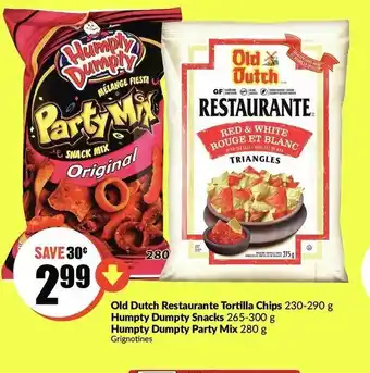 FreshCo Old Dutch Restaurante Tortilla Chips offer