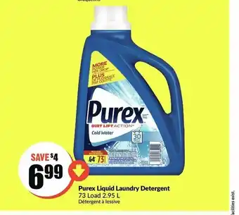 FreshCo Purex Liquid Launry Detergent offer