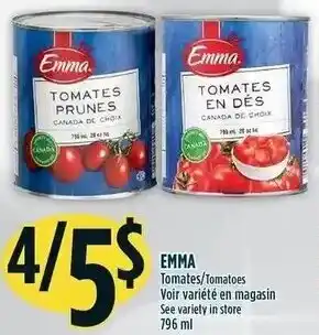 Marché Adonis Emma Tomatoes 796 ml offer