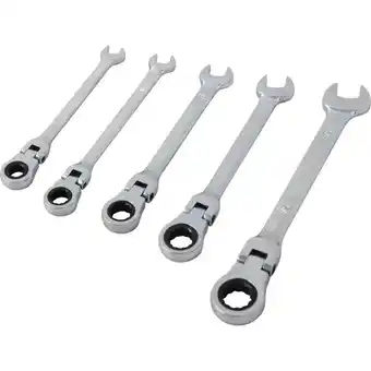 Princess Auto Mr. blacksmith 5 pc flex-head ratcheting combination wrench sets offer
