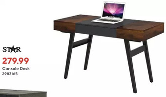 Staples Star console desk offer