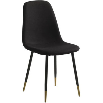JYSK Jonstrup (dining chair black w/gold) offer