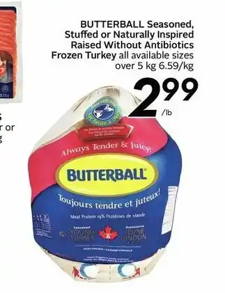 Safeway Butterball Seasoned Stuffed offer