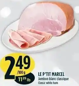 Marché Adonis Le P'Tit Marcel Classic White Ham 100g offer