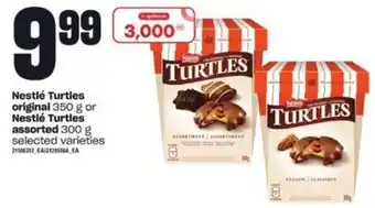 Independent Grocer Nestle turtles original 350g or Nestle turtles assorted 300g offer