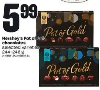 Independent Grocer Hershey's pot of gold chocolates 244-246g offer