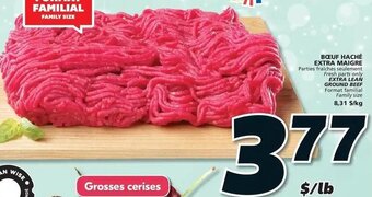 IGA Extra Lean Ground Beef offer