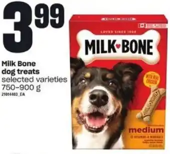 Independent Grocer Milk bone dog treats 750-900g offer