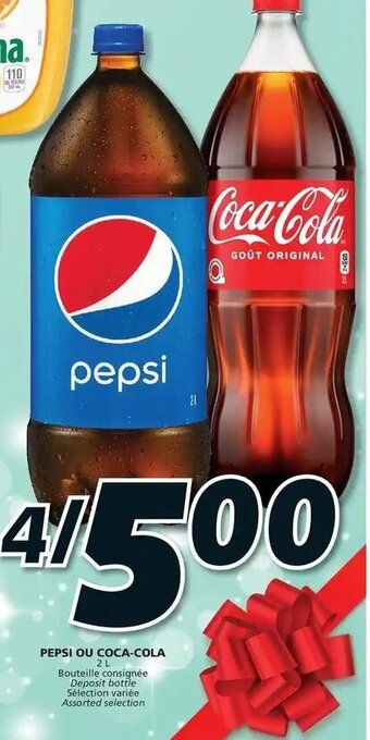 IGA Pepsi or Coca-cola offer