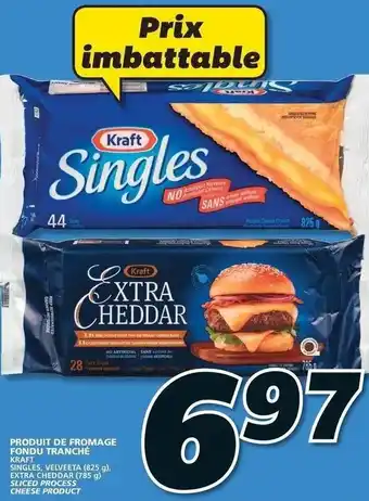 IGA Kraft Singles, Velveeta, Extra Cheddar Sliced Process Cheese Product offer