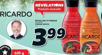 IGA Ricardo Fondue Broth 1L offer