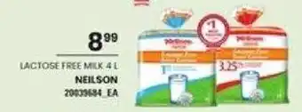 Independent Grocer Lactose free milk 4L Neilson offer