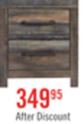The Brick Abby nightstand - brown offer