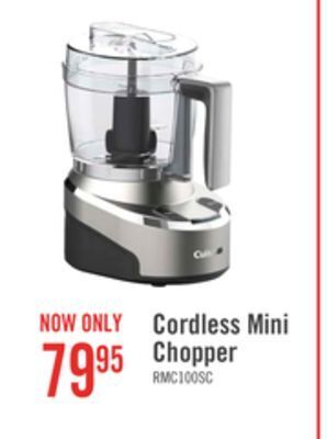 The Brick Cuisinart evolutionx™ cordless rechargeable 4-cup chopper - rmc-100c offer