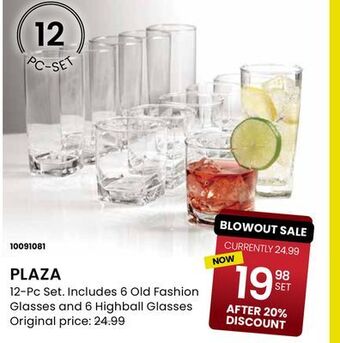 Stokes Plaza 12-pc set offer