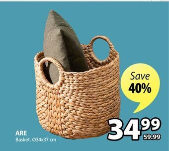 JYSK Are basket offer