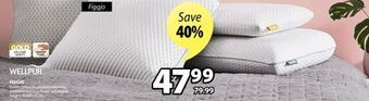 JYSK Wellpur figgjo pillow offer