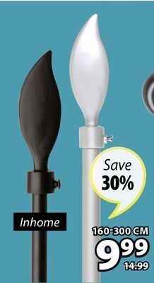 JYSK Inhome curtain rods offer