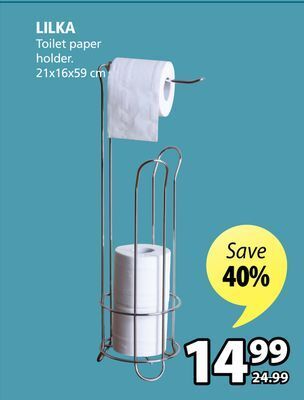 JYSK Lilka toilet paper holder offer
