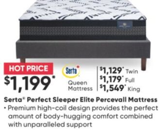 Sleep Country Serta® perfect sleeper elite percevall mattress offer