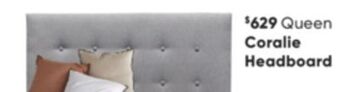 Sleep Country Coralie headboard offer