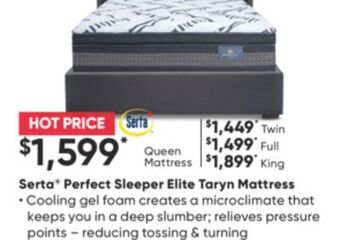 Sleep Country Serta® perfect sleeper elite taryn mattress offer