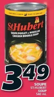 IGA St-Hubert Soup 540 ml offer