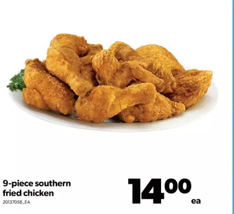 Real Canadian Superstore 9-piece southern fried chicken offer