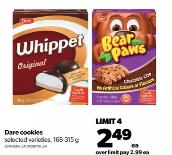 Real Canadian Superstore Dare cookies offer