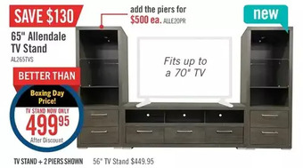 The Brick Allendale 65" tv stand | 56" | pier offer