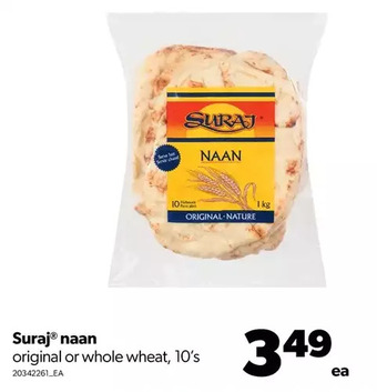 Real Canadian Superstore Suraj naan offer