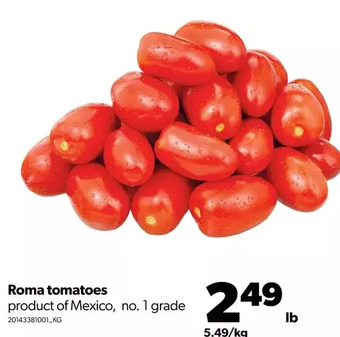 Real Canadian Superstore Roma tomatoes offer