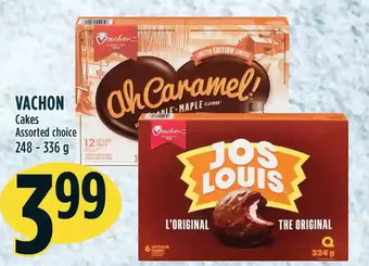 Marché Adonis Vachon cakes offer