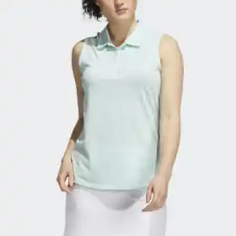 Adidas Space-dye sleeveless polo shirt offer