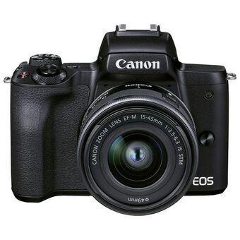 Best Buy Canon eos m50 mark ii mirrorless camera with 15-45mm is stm lens kit offer