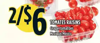 Marché Adonis Tomates raisins grape tomatoes offer