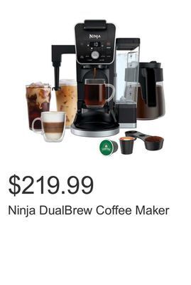 Costco Ninja dualbrew coffee maker offer
